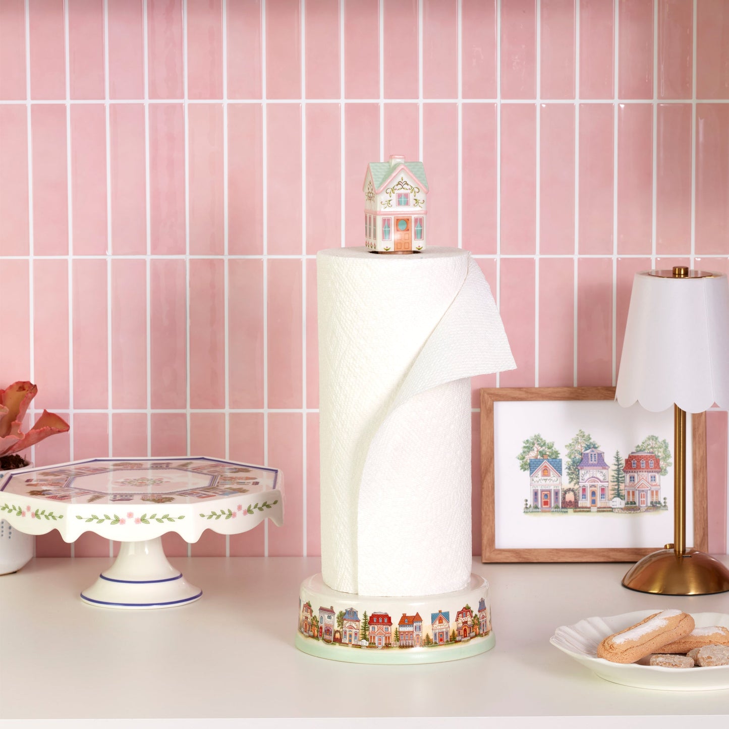 Lenox Spice Village Paper Towel Holder