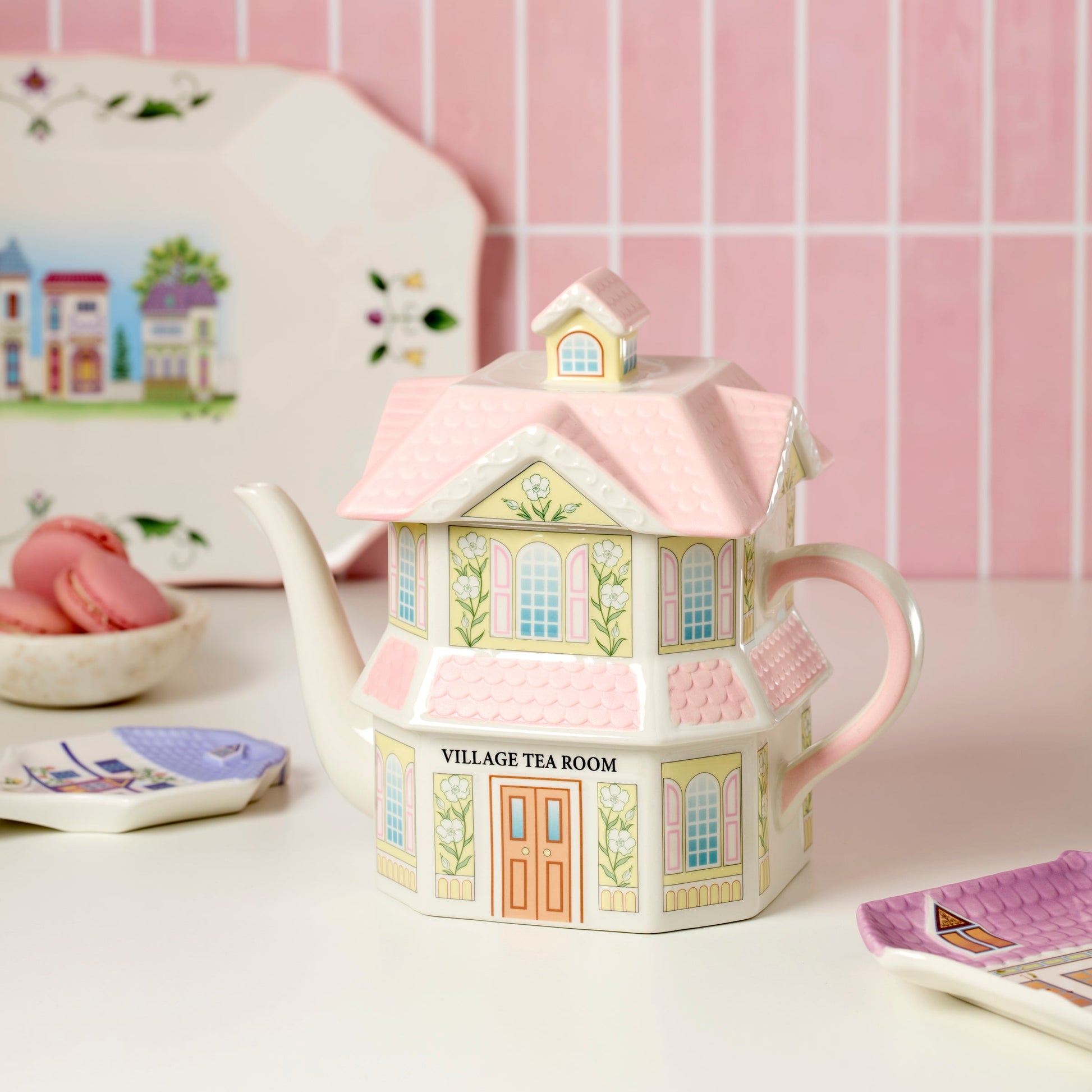 Lenox Spice Village Teapot