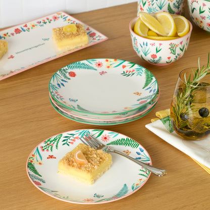 First Blooms Accent Plates, Set of 4