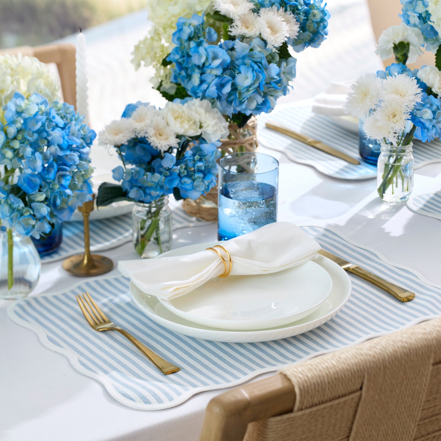 Portola Gold Satin 20-Piece Flatware Set