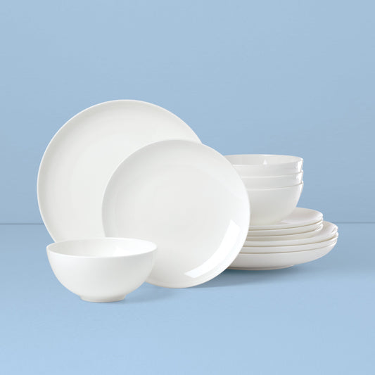 Studio 1414 Coupe 12-Piece Dinnerware Set