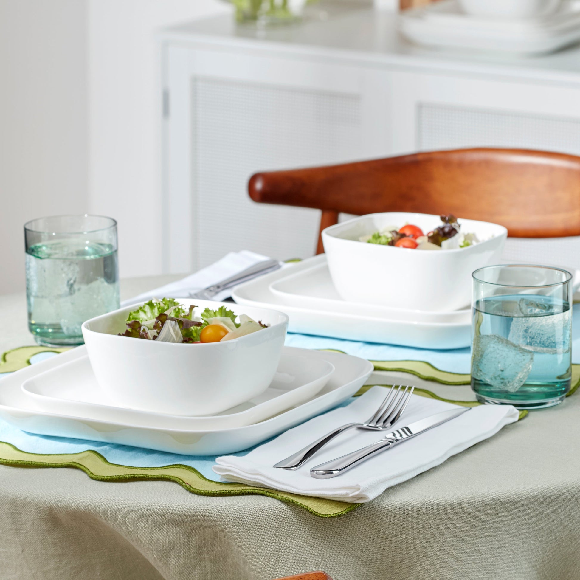 Studio 1414 Square 12-Piece Dinnerware Set