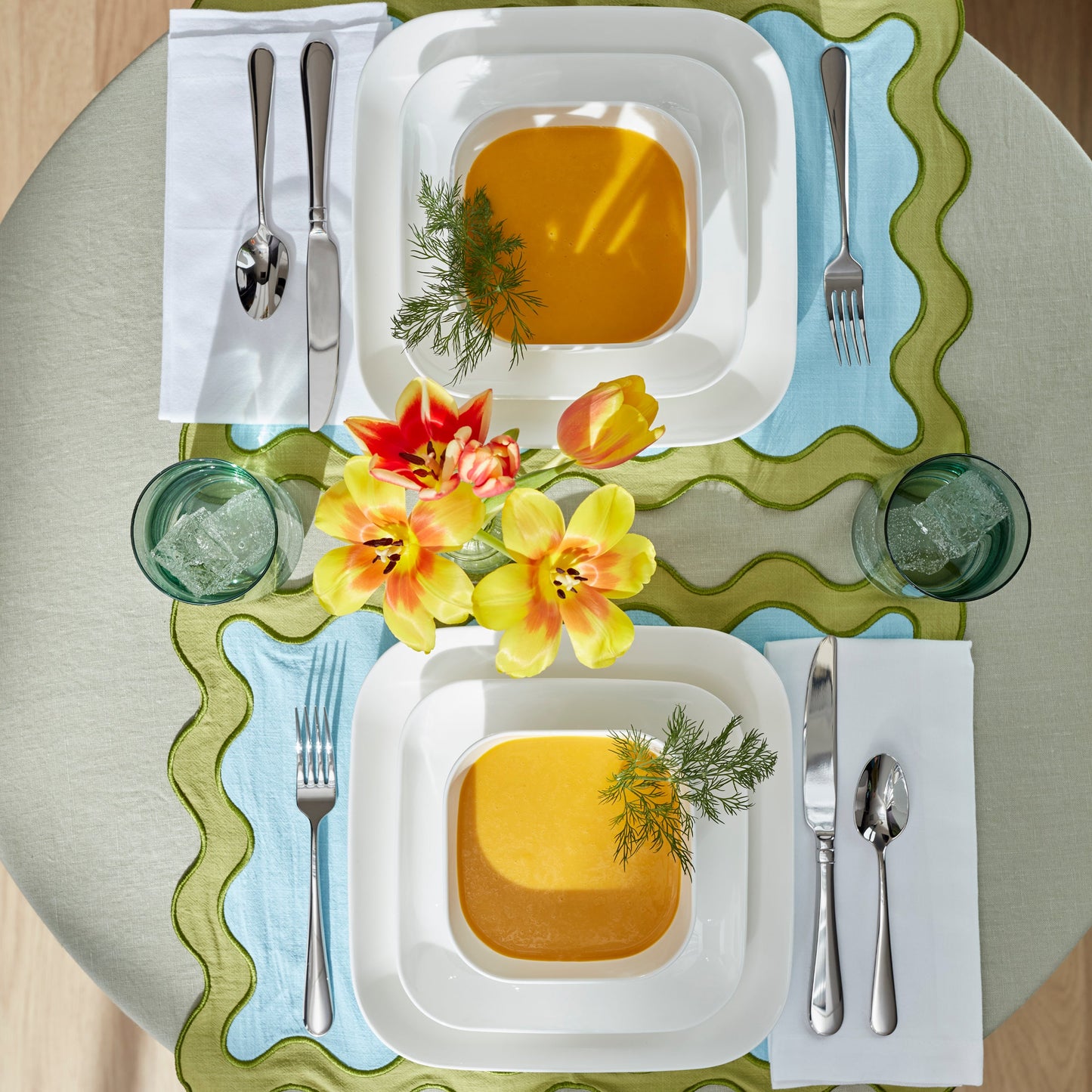 Studio 1414 Square 12-Piece Dinnerware Set