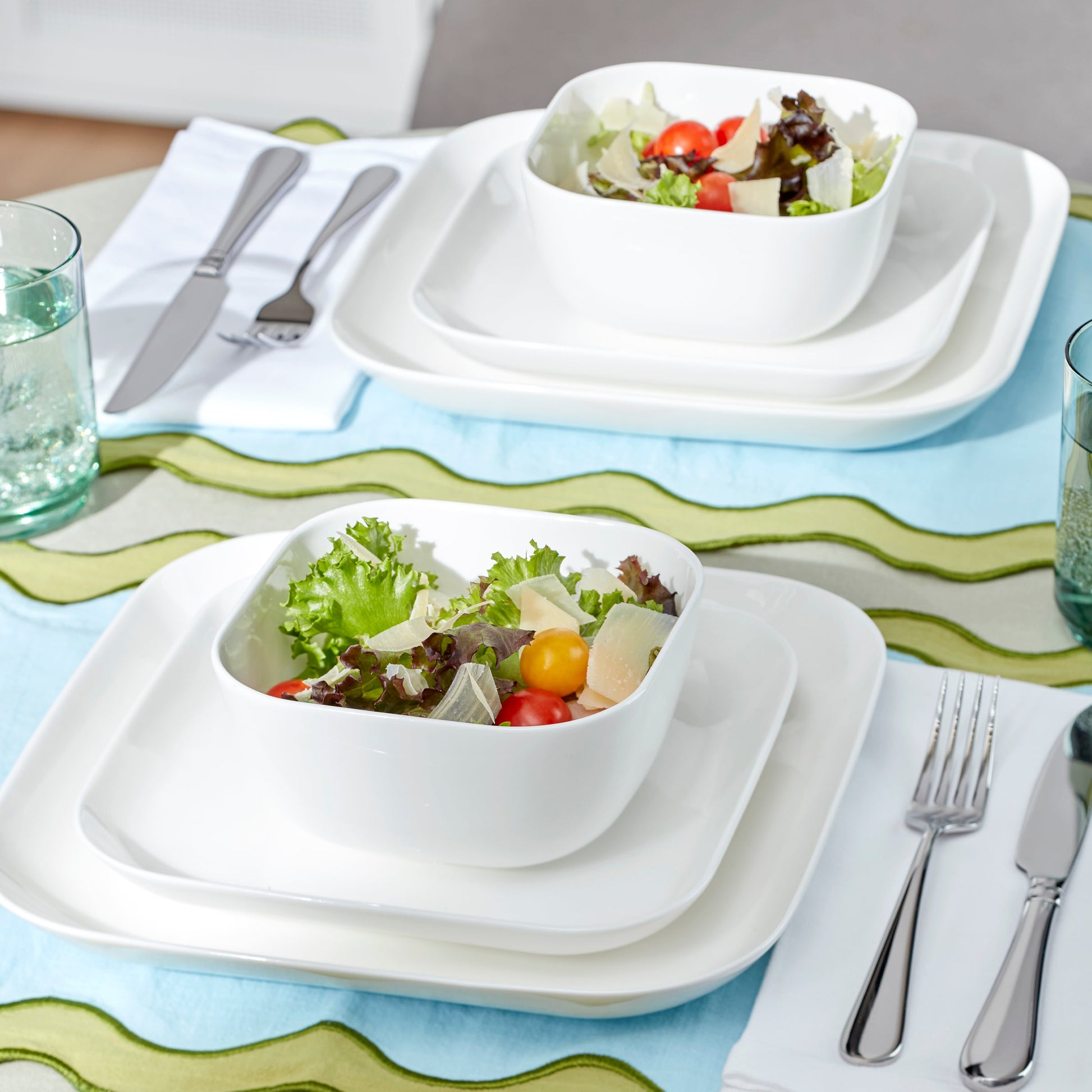 Studio 1414 Square 12-Piece Dinnerware Set