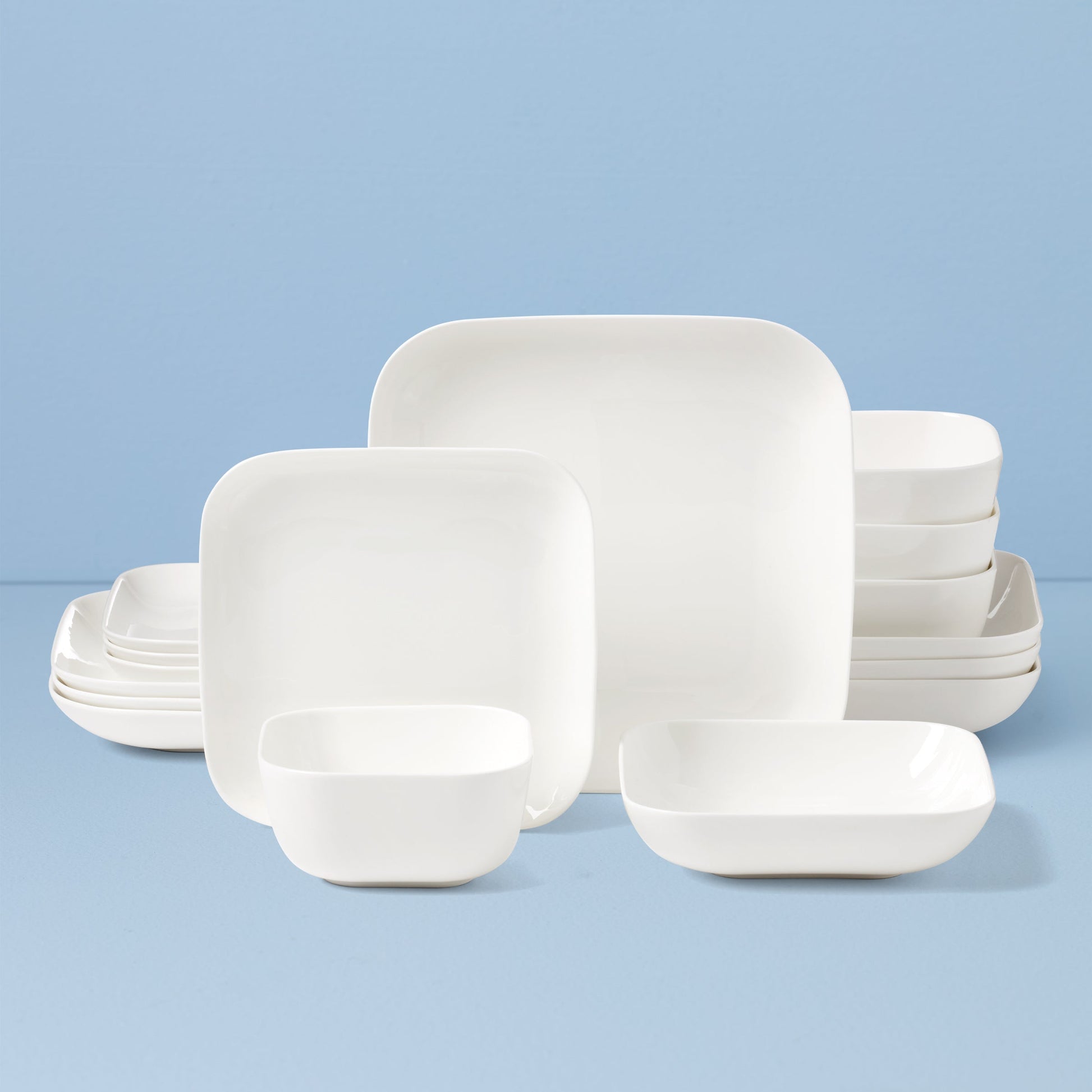 Studio 1414 Square 16-Piece Dinnerware Set
