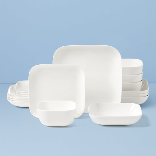 Studio 1414 Square 16-Piece Dinnerware Set