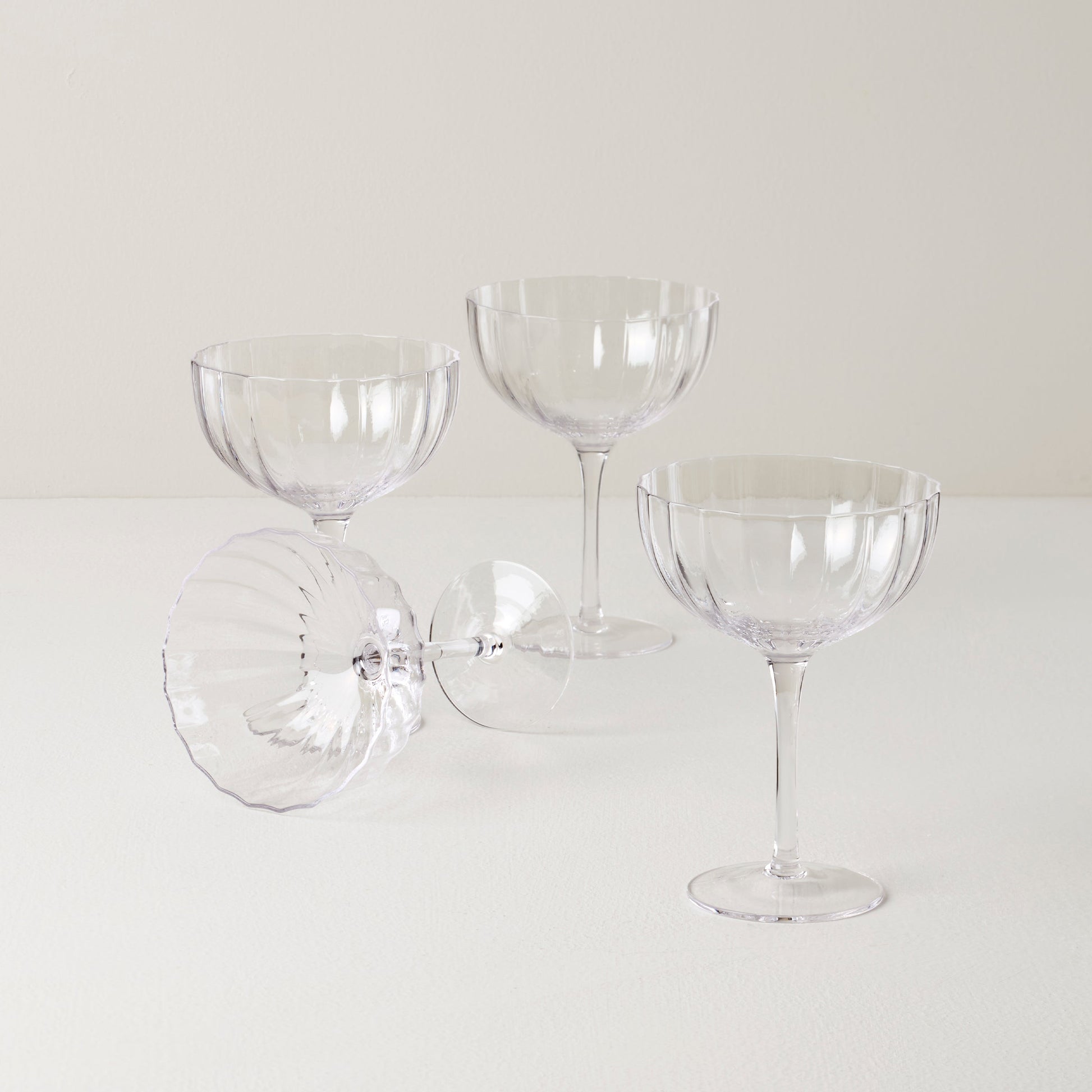 Curva Coupe Glasses, Set of 4