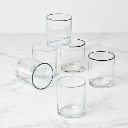 24 Seven Pumice Medium Tumblers, Set of 6