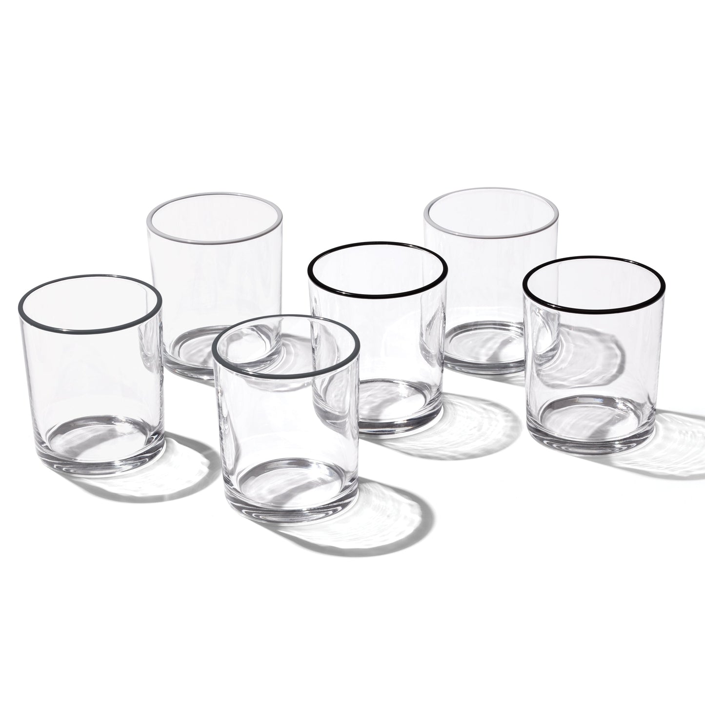 24 Seven Pumice Medium Tumblers, Set of 6