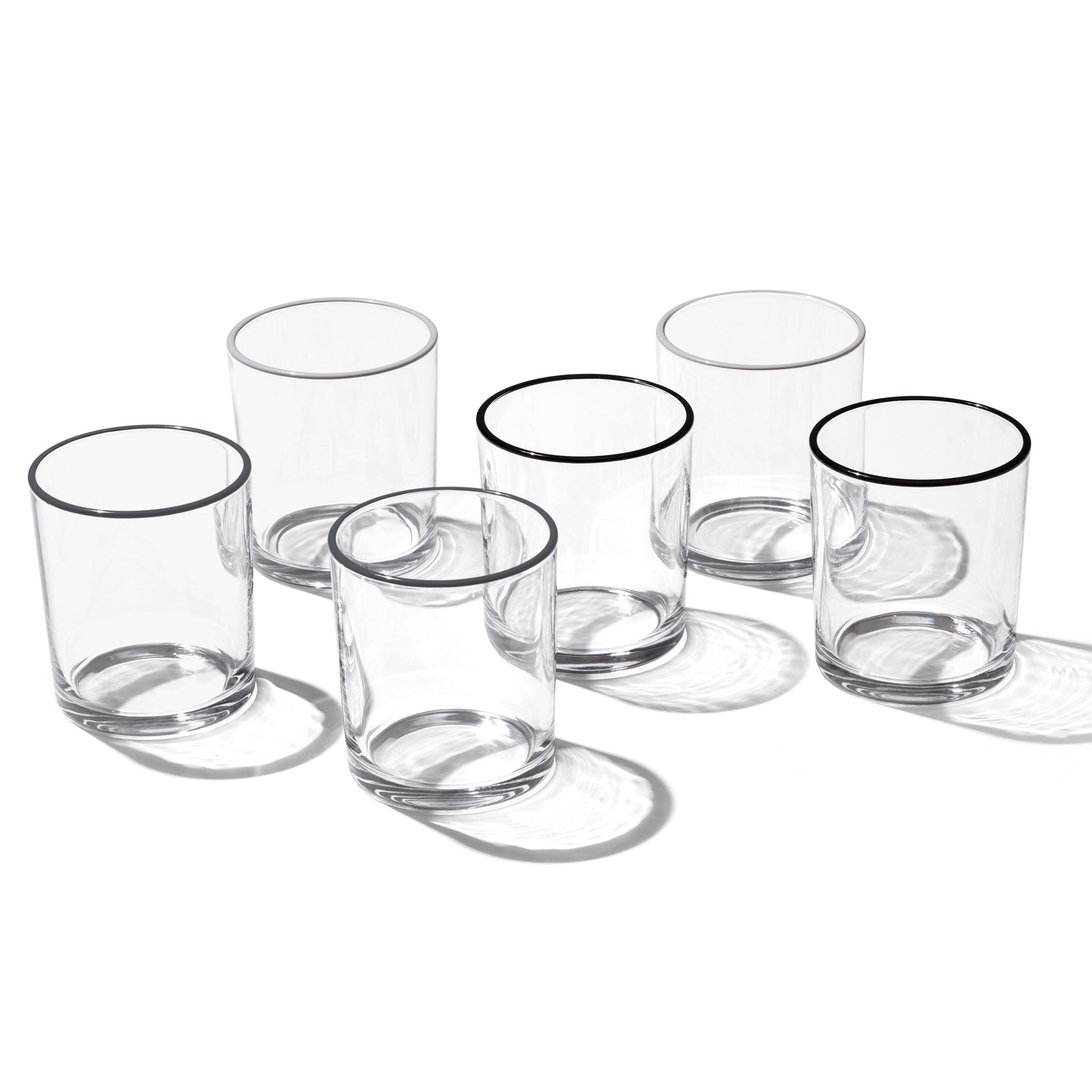 24 Seven Pumice Medium Tumblers, Set of 6