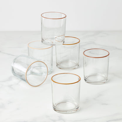 24 Seven Sunbaked Medium Tumblers, Set of 6