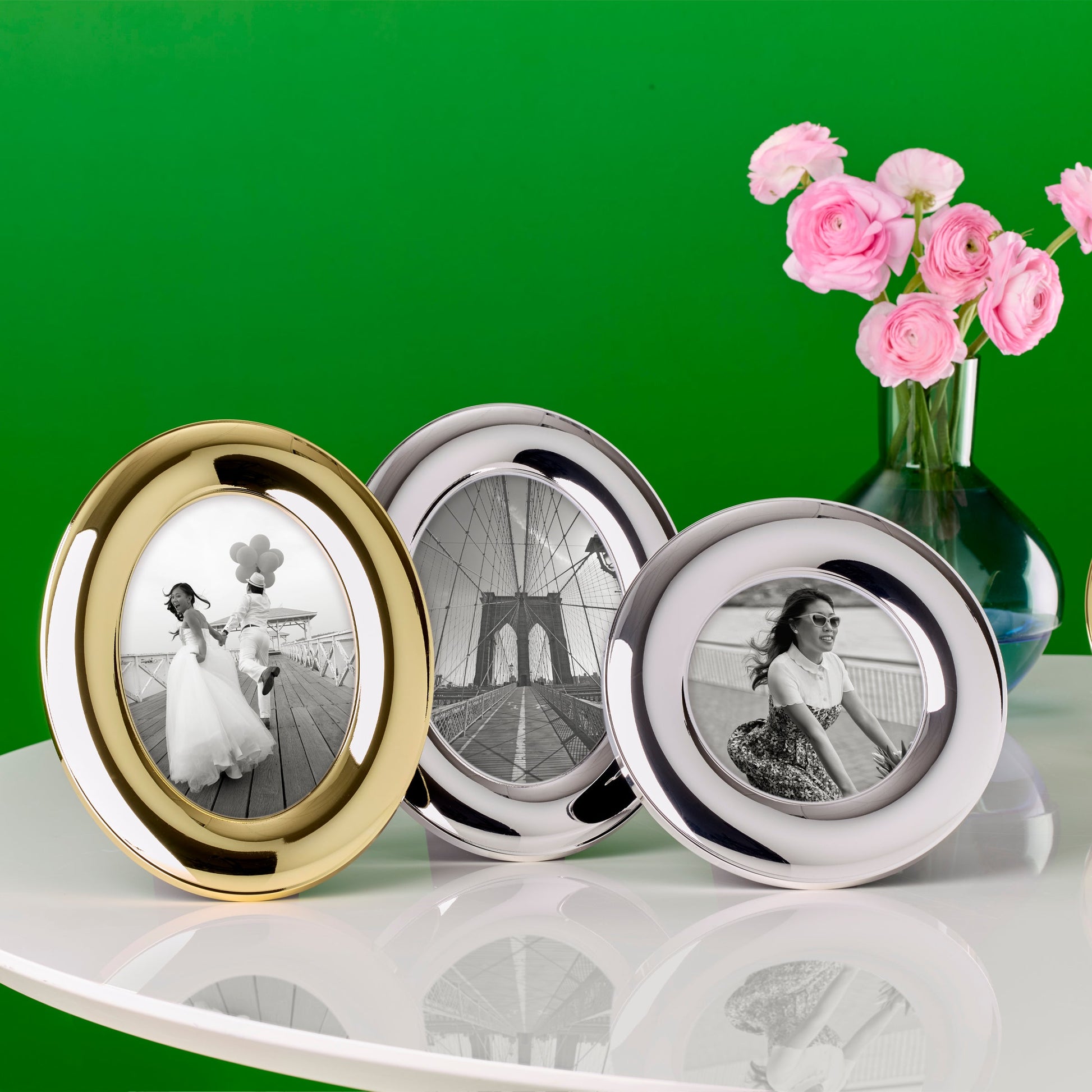Picture This Silver 5x5 Puffed Photo Frame