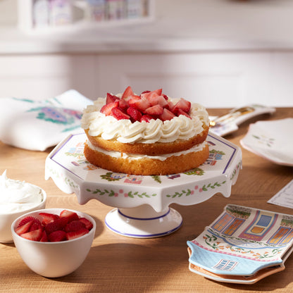 Lenox Spice Village Cake Plate