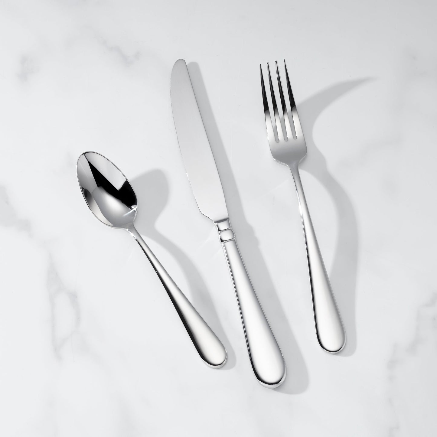 Studio 1414 Mirror 24 Piece Flatware Set with Caddy