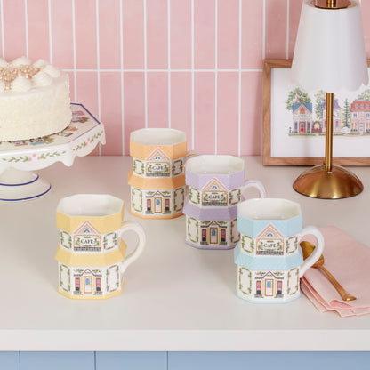 Lenox Spice Village Mugs, Set of 4