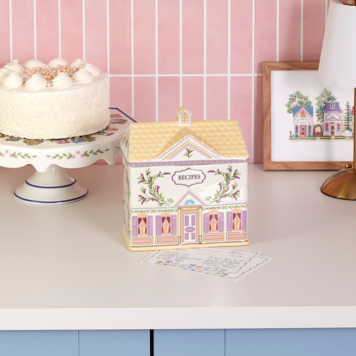 Lenox Spice Village Recipe Box