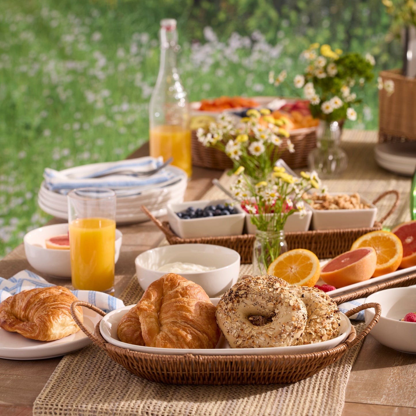 Willow & White, Divided Server with Tray