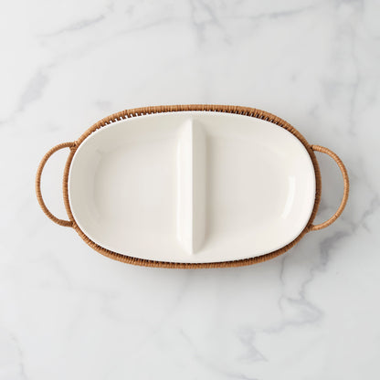 Willow & White, Divided Server with Tray