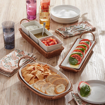 Willow & White, Divided Server with Tray