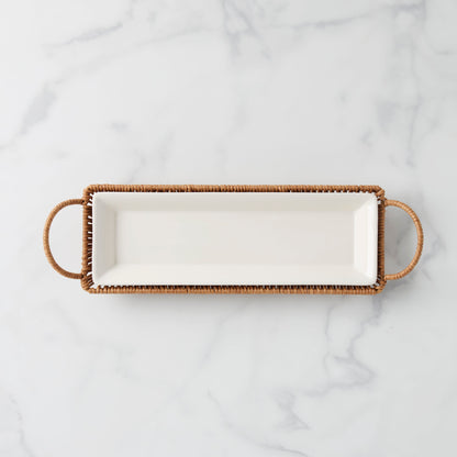 Willow & White, Hors D'Oeuvres Tray with Server