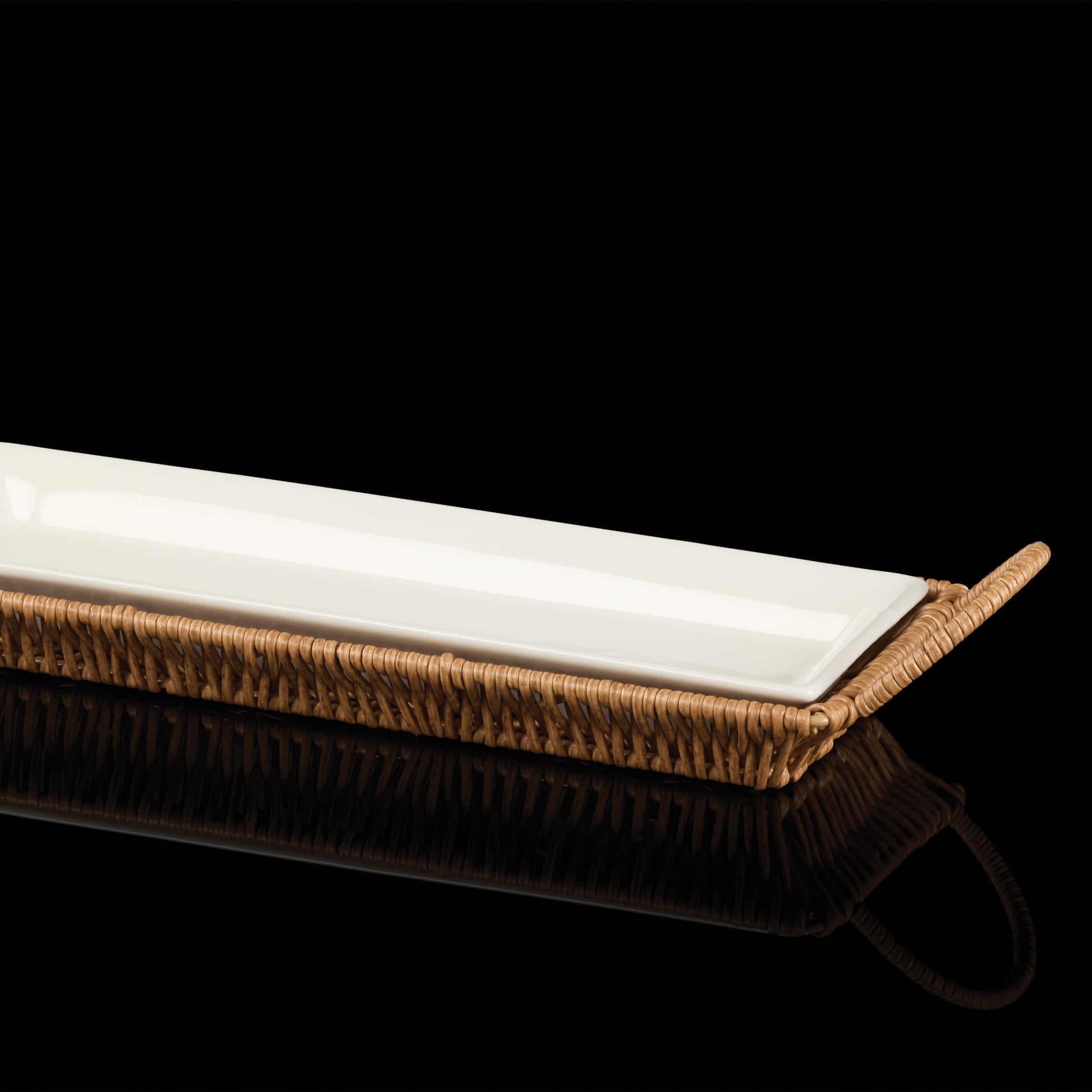 Willow & White, Hors D'Oeuvres Tray with Server