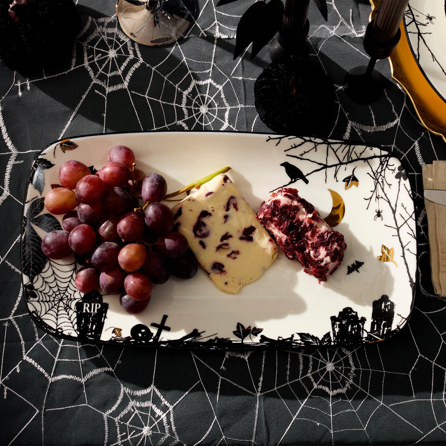 Haunted Halloween Hors d'Oeuvres Tray
