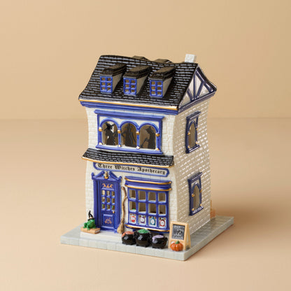 Vintage Halloween Apothecary Potion Shop Lit Figurine