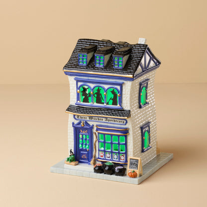 Vintage Halloween Apothecary Potion Shop Lit Figurine