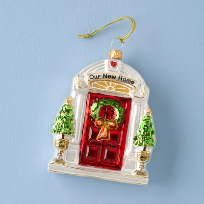 2026 Retro Blown Glass New Home Ornament