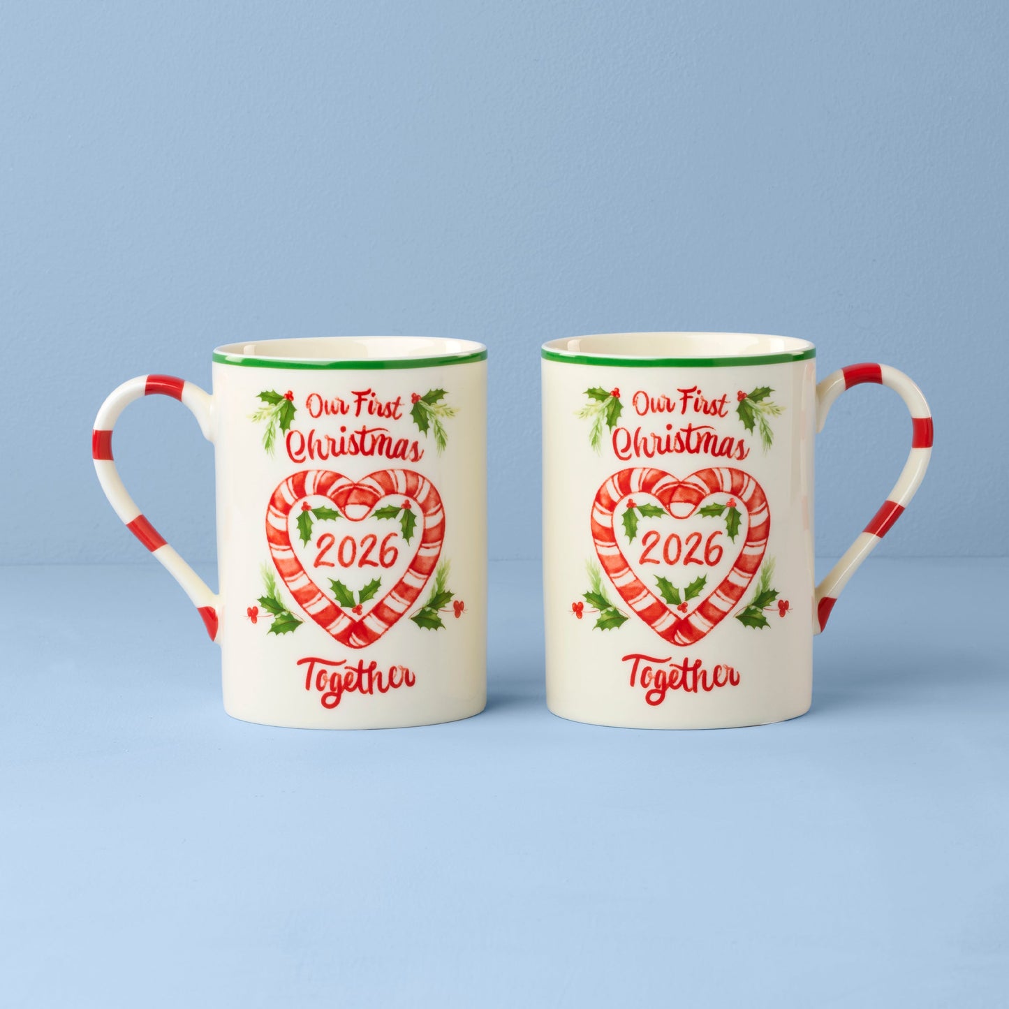 Holiday Our First Christmas Together 2-Piece Mug Set