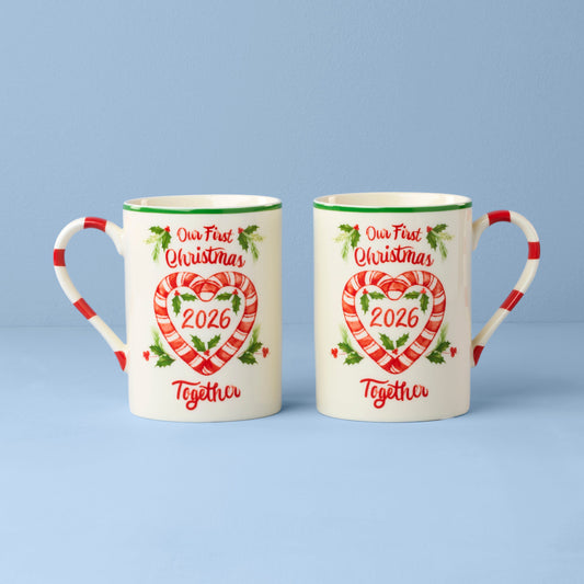 Holiday Our First Christmas Together 2-Piece Mug Set