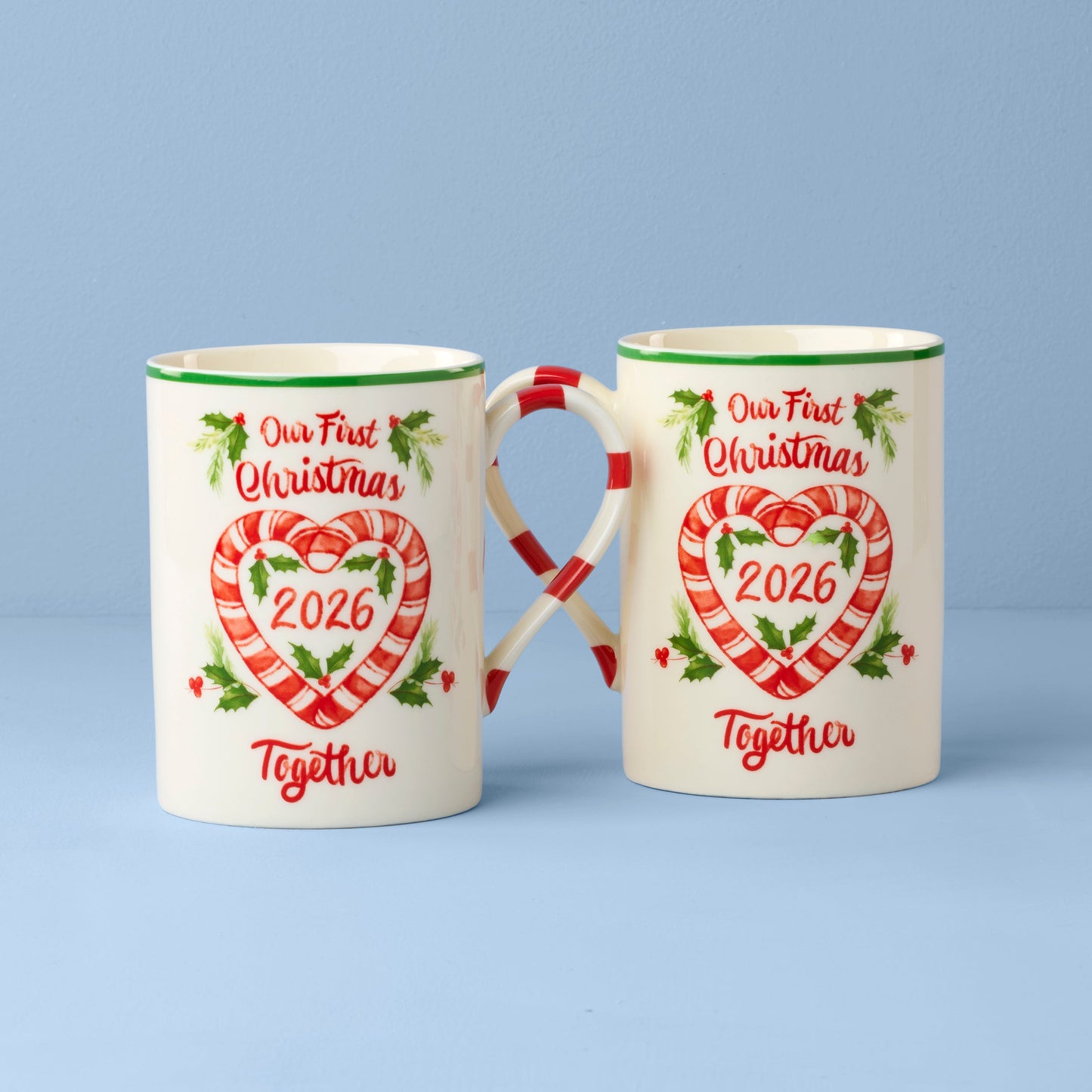 Holiday Our First Christmas Together 2-Piece Mug Set