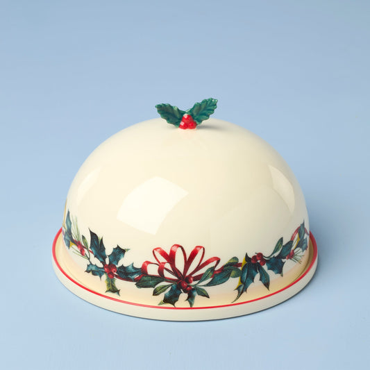 Winter Greetings Small Covered Dish