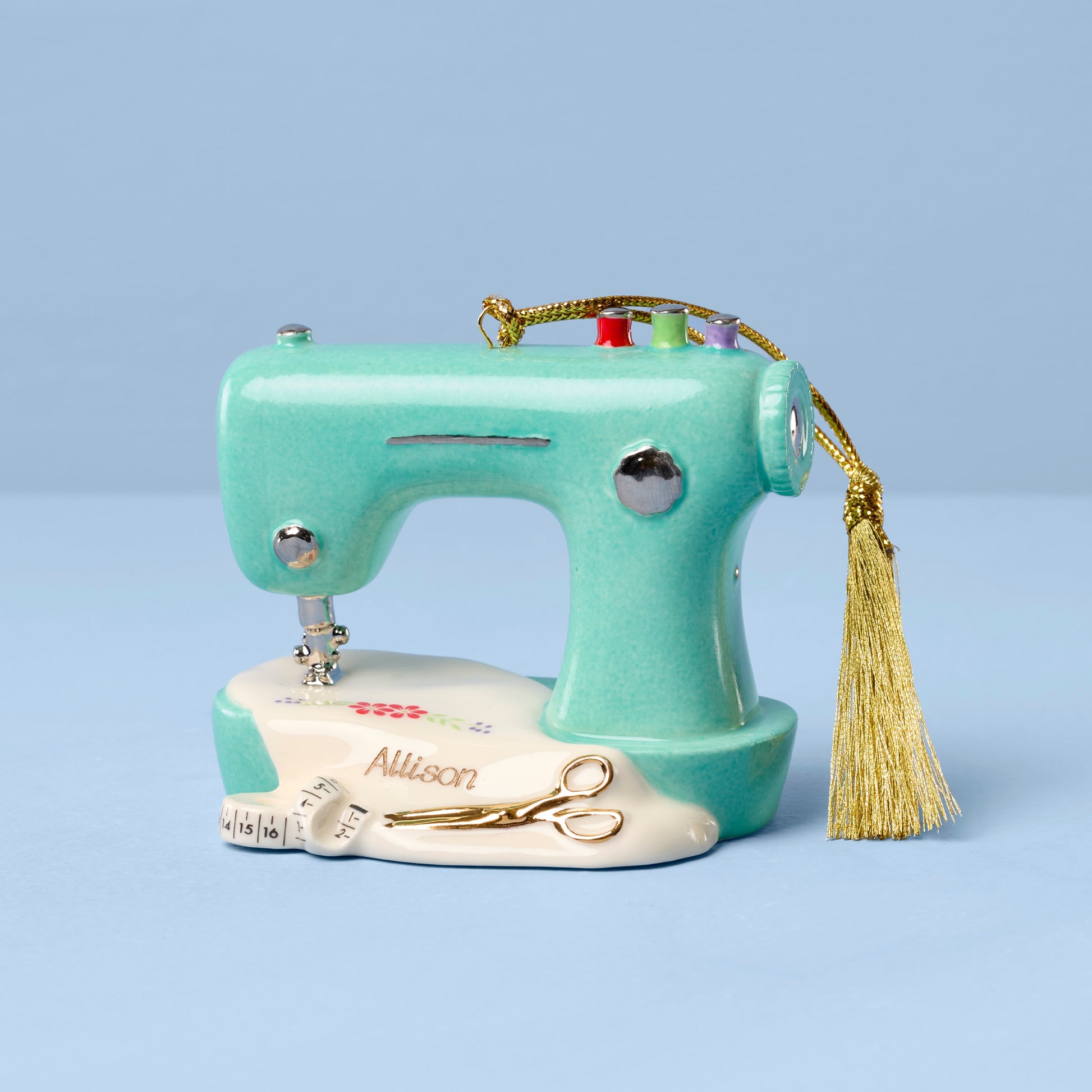 Personalized Sewing Machine Ornament