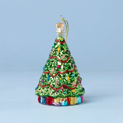 Blown Glass Tree Ornament