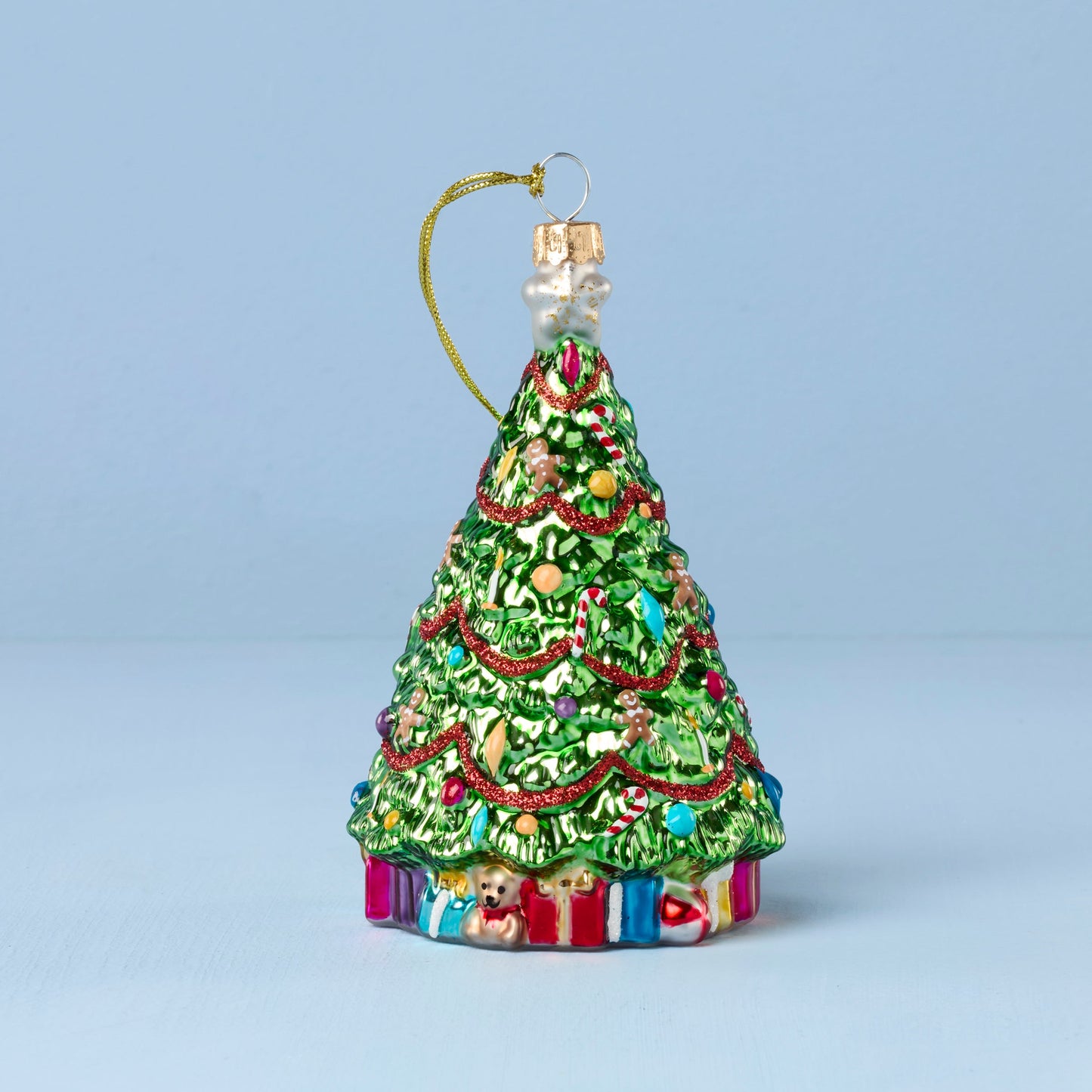 Blown Glass Tree Ornament