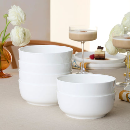 Modern White 18-Piece Dinnerware Set