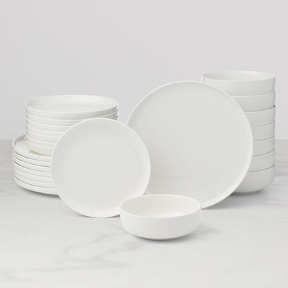 24 Seven White 24-Piece Dinnerware Set