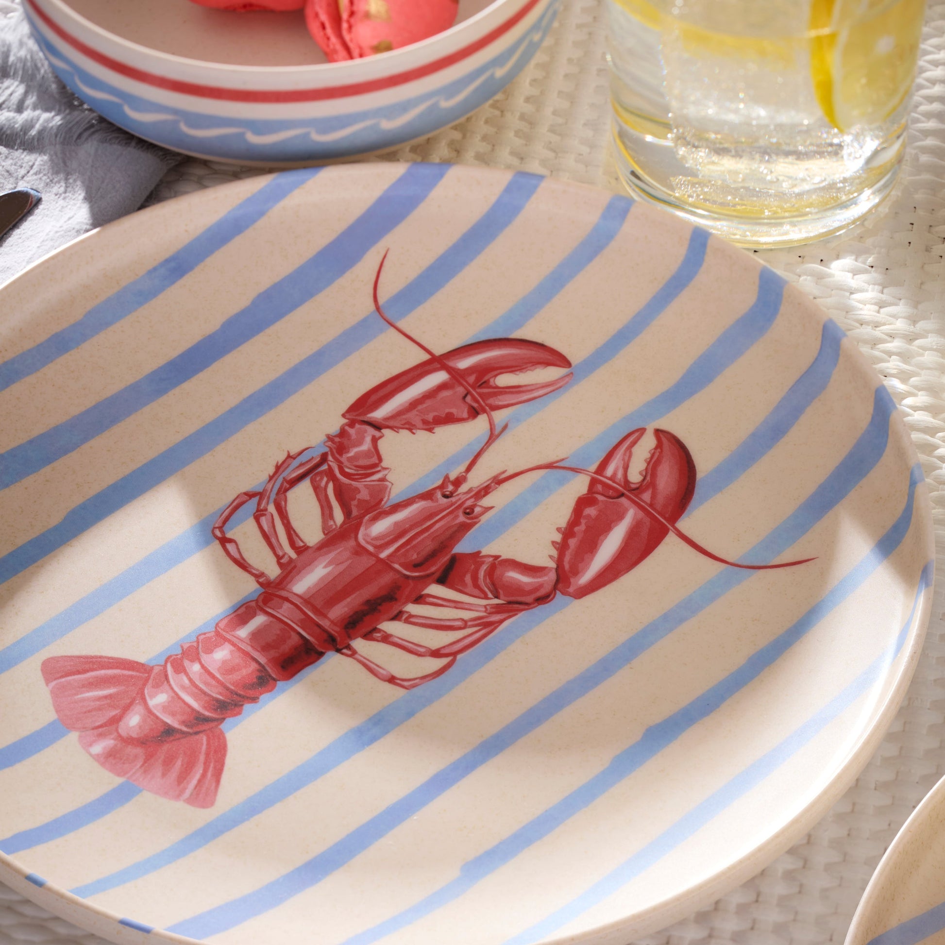 24 Seven Melamine Wharfside 24-Piece Dinnerware Set