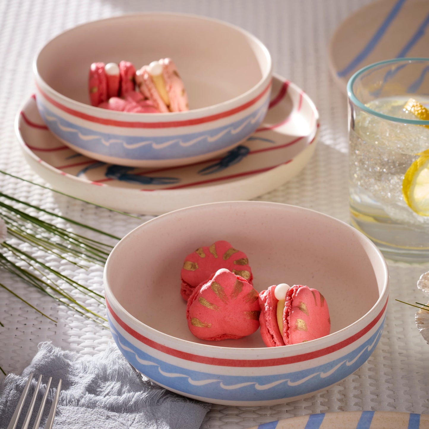 24 Seven Melamine Wharfside 18-Piece Dinnerware Set