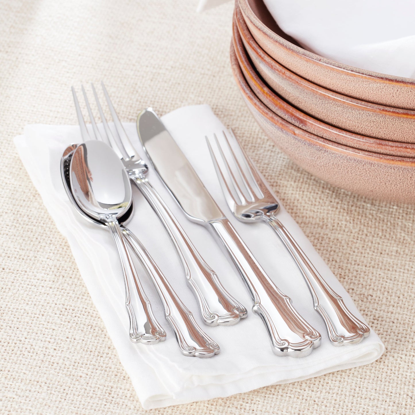 James Street 45-Piece Set Flatware