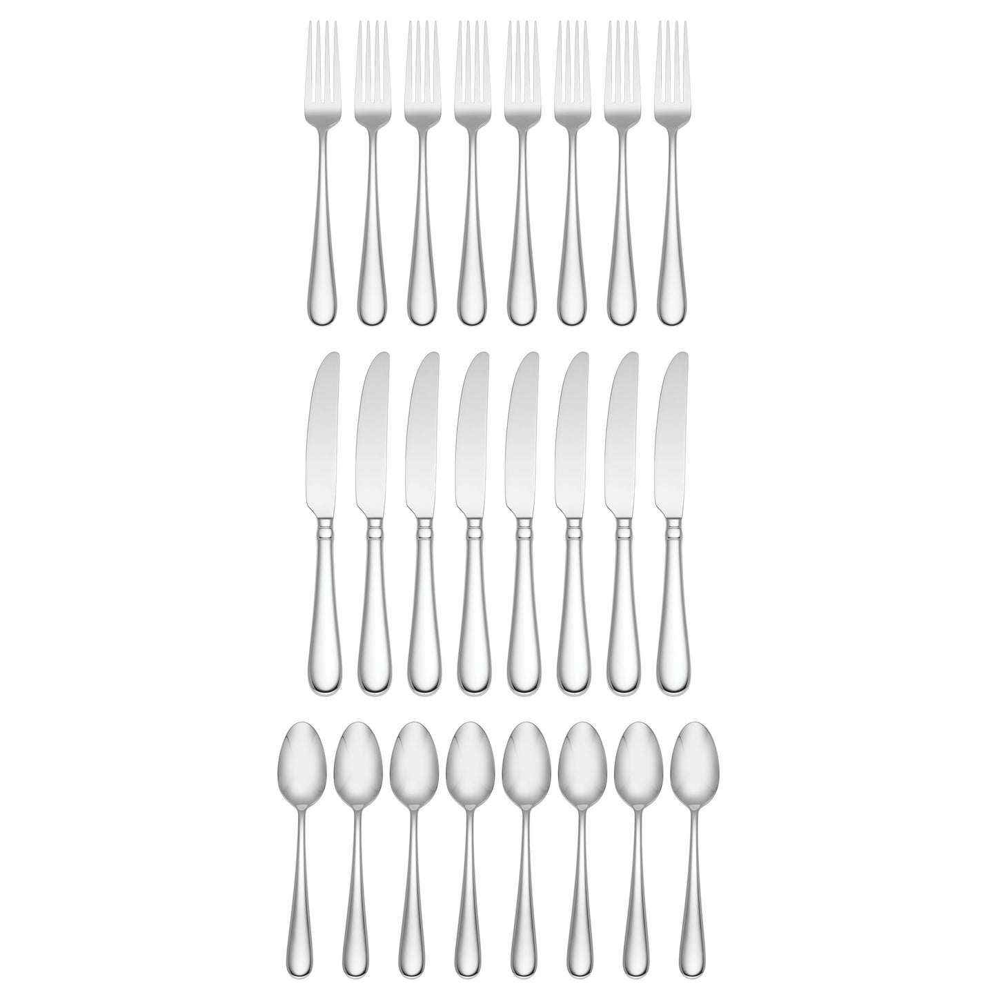 Studio 1414 24-Piece Flatware Set