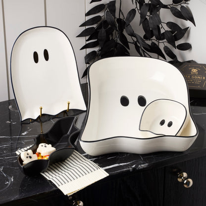 Ghost Accent Plates, Set of 4