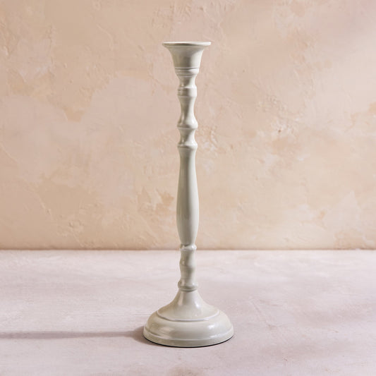 Nera Light Green Large Candle Holder