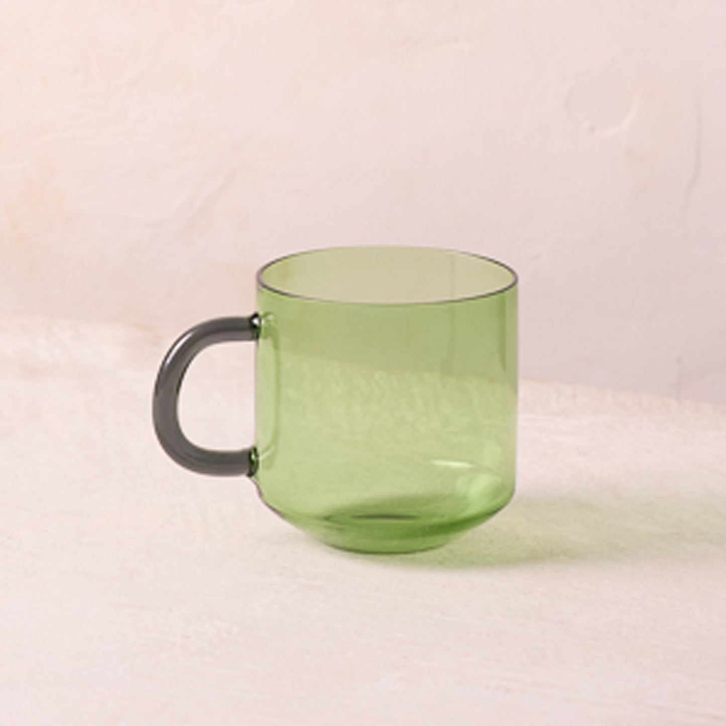 Niko Green Glass Mug