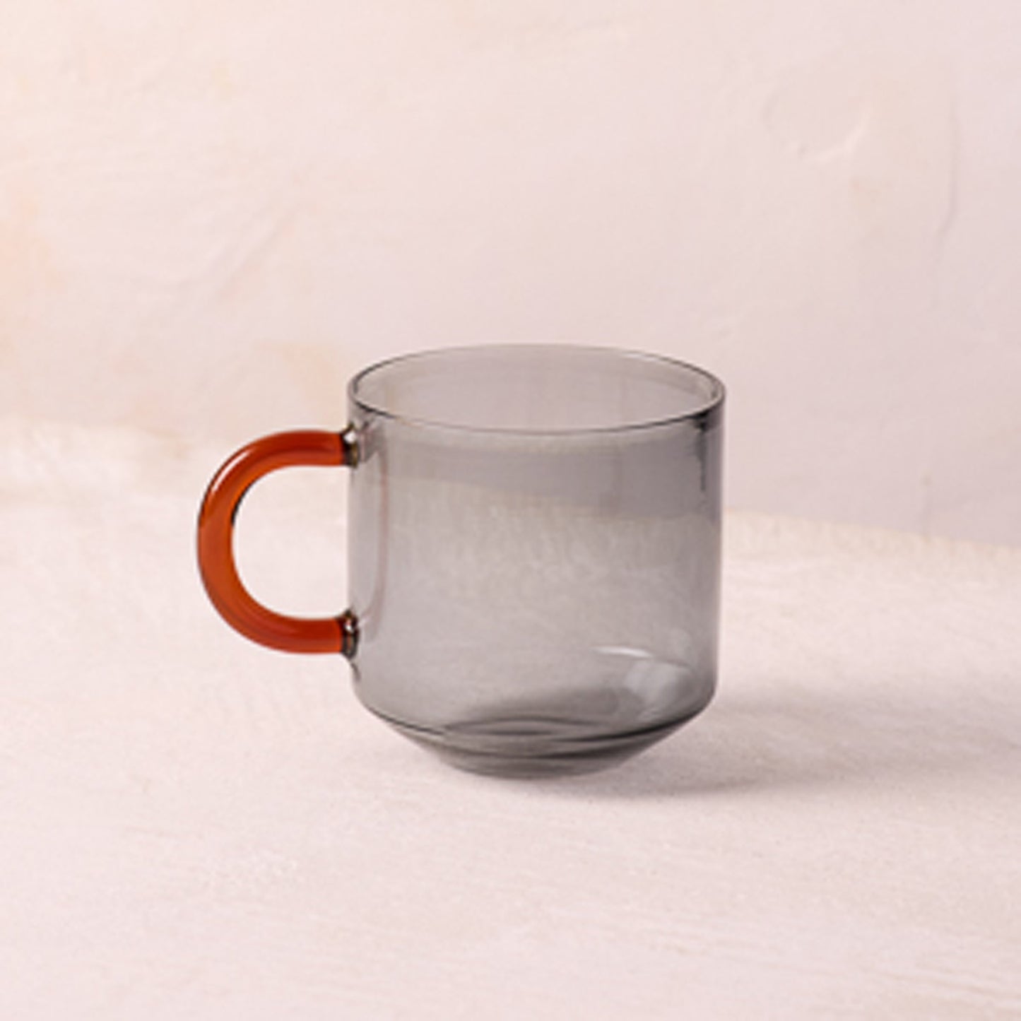 Niko Black Glass Mug