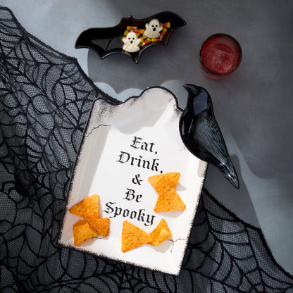 Vintage Halloween Chip & Dip 2 Piece Set