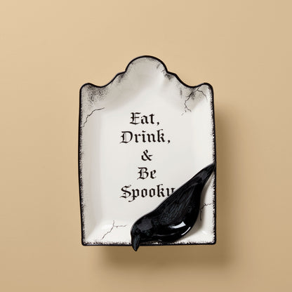 Vintage Halloween Chip & Dip 2 Piece Set