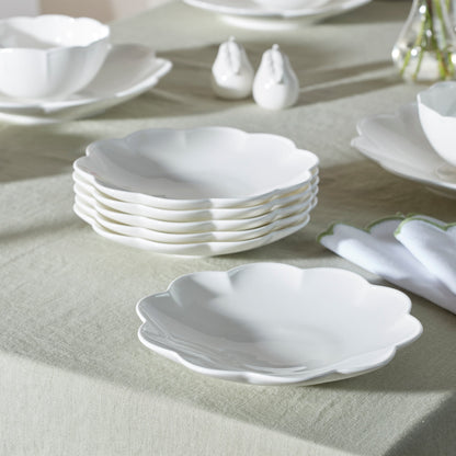 Studio 1414 Scallop Accent Plates, Set of 6