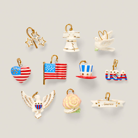 Tree of Independence 10-Piece Mini Ornament Set